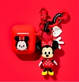 Cute Red Minnie Mouse Classic | Airpod Case | Silicone Case for Apple AirPods 2 and Pro